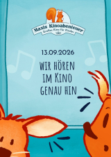 Filmplakat Los geht´s Maxi: Wir hören im Kino genau hin