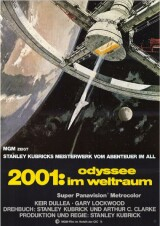 Filmplakat 2001 - Odyssee im Weltraum